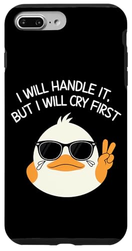 Lustige Ente Weint Sarkastisch Tier Hülle für iPhone 7 Plus/8 Plus Lustige Ente Weint Sarkastisch Tier Hülle für iPhone 7 Plus/8 Plus von Humor Geschenk Emotional Frauen Männer