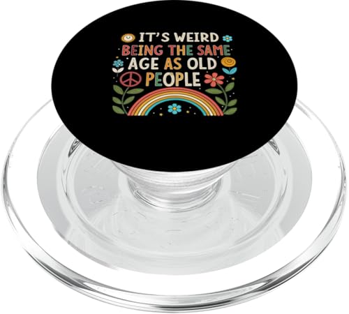 Es ist komisch, genauso alt zu sein wie alte Leute, sarkastischer Witz PopSockets PopGrip für MagSafe Es ist komisch, genauso alt zu sein wie alte Leute, sarkastischer Witz PopSockets PopGrip für MagSafe von Humor R Us