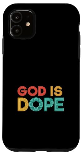 God Is Dope Vintage Art Witz Hülle für iPhone 11 God Is Dope Vintage Art Witz Hülle für iPhone 11 von Humor R Us