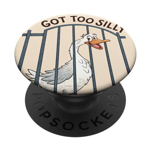 Got Too Albern Lustiges Gänsewortspiel Sarkasmus PopSockets Klebender PopGrip Got Too Albern Lustiges Gänsewortspiel Sarkasmus PopSockets Klebender PopGrip von Humor R Us