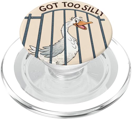 Got Too Albern Lustiges Gänsewortspiel Sarkasmus PopSockets PopGrip für MagSafe Got Too Albern Lustiges Gänsewortspiel Sarkasmus PopSockets PopGrip für MagSafe von Humor R Us