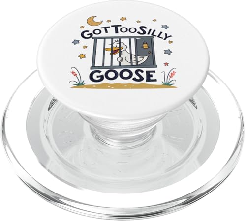 Got Too Silly Funny Goose Sarcasm Pun Witz PopSockets PopGrip für MagSafe Got Too Silly Funny Goose Sarcasm Pun Witz PopSockets PopGrip für MagSafe von Humor R Us