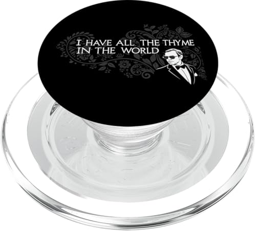 I Have All The Thymian In The World Joke Sarcastic Gardening PopSockets PopGrip für MagSafe I Have All The Thymian In The World Joke Sarcastic Gardening PopSockets PopGrip für MagSafe von Humor R Us