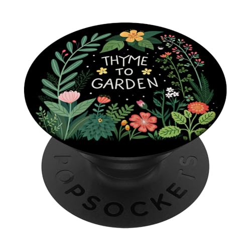 Thymian To Garden Witz Sarkastische Pflanzen Wortspiel PopSockets Klebender PopGrip Thymian To Garden Witz Sarkastische Pflanzen Wortspiel PopSockets Klebender PopGrip von Humor R Us
