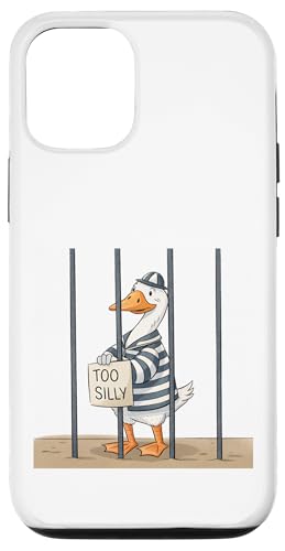 Zu dummer lustiger Gänsewortspiel-Sarkasmus Hülle für iPhone 12/12 Pro von Humor R Us