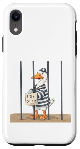 Zu dummer lustiger Gänsewortspiel-Sarkasmus Hülle für iPhone XR von Humor R Us
