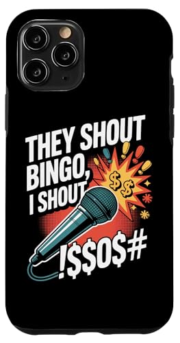 They Shout Bingo I Shout Mikrofon Humor Hülle für iPhone 11 Pro They Shout Bingo I Shout Mikrofon Humor Hülle für iPhone 11 Pro von Humorous Bingo Enthusiasts Microphone Comedy