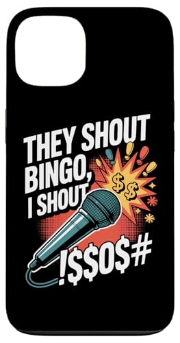 They Shout Bingo I Shout Mikrofon Humor Hülle für iPhone 13 They Shout Bingo I Shout Mikrofon Humor Hülle für iPhone 13 von Humorous Bingo Enthusiasts Microphone Comedy