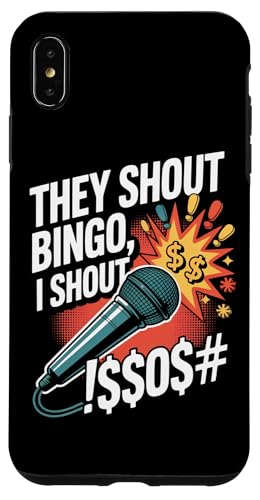 They Shout Bingo I Shout Mikrofon Humor Hülle für iPhone XS Max They Shout Bingo I Shout Mikrofon Humor Hülle für iPhone XS Max von Humorous Bingo Enthusiasts Microphone Comedy