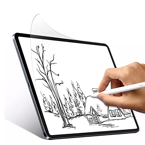 HunDun 2 Stück matte Papier Folie für iPad Air 5/4 (2022/2020) 10,9 Zoll und iPad Pro 11 Zoll (2021/2020/2018) Displayfolie Schutzfolie Schreiben, Zeichnen und Skizzieren wie auf Papier von HunDun