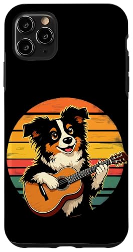 Hund spielt Gitarre Hülle für iPhone 11 Pro Max Hund spielt Gitarre Hülle für iPhone 11 Pro Max von Hund, der Gitarre spielt Design