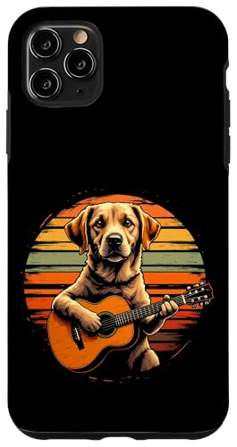 Hund spielt Gitarre Hülle für iPhone 11 Pro Max Hund spielt Gitarre Hülle für iPhone 11 Pro Max von Hund, der Gitarre spielt Design