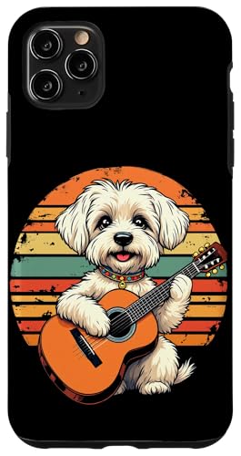 Hund spielt Gitarre Hülle für iPhone 11 Pro Max Hund spielt Gitarre Hülle für iPhone 11 Pro Max von Hund, der Gitarre spielt Design