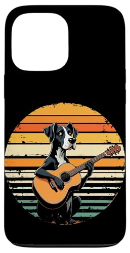 Hund spielt Gitarre Hülle für iPhone 13 Pro Max Hund spielt Gitarre Hülle für iPhone 13 Pro Max von Hund, der Gitarre spielt Design