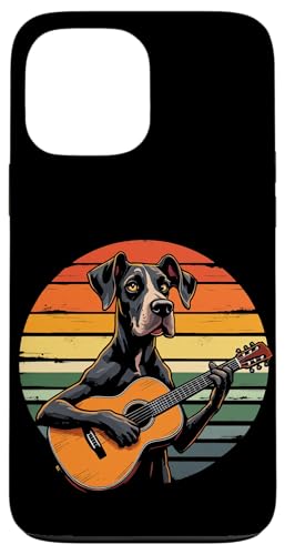 Hund spielt Gitarre Hülle für iPhone 13 Pro Max Hund spielt Gitarre Hülle für iPhone 13 Pro Max von Hund, der Gitarre spielt Design