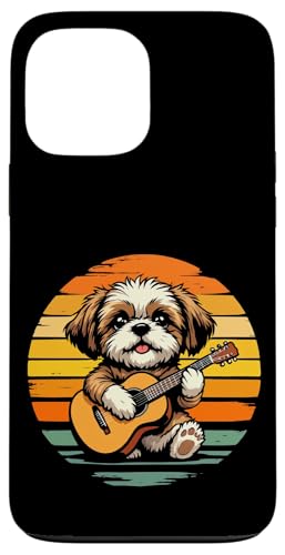Hund spielt Gitarre Hülle für iPhone 13 Pro Max Hund spielt Gitarre Hülle für iPhone 13 Pro Max von Hund, der Gitarre spielt Design