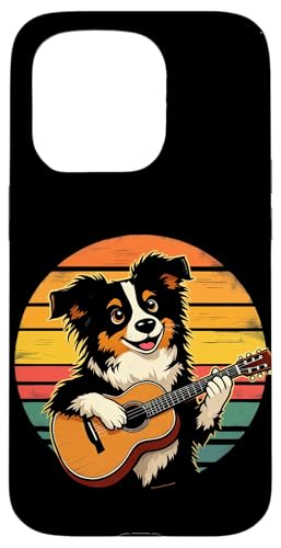 Hund spielt Gitarre Hülle für iPhone 15 Pro Hund spielt Gitarre Hülle für iPhone 15 Pro von Hund, der Gitarre spielt Design