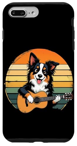 Hund spielt Gitarre Hülle für iPhone 7 Plus/8 Plus Hund spielt Gitarre Hülle für iPhone 7 Plus/8 Plus von Hund, der Gitarre spielt Design