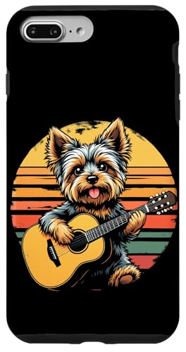 Hund spielt Gitarre Hülle für iPhone 7 Plus/8 Plus Hund spielt Gitarre Hülle für iPhone 7 Plus/8 Plus von Hund, der Gitarre spielt Design