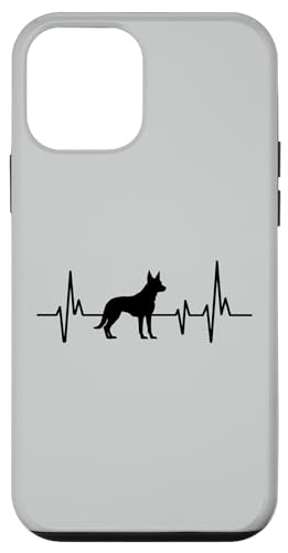 Hülle für iPhone 12 mini Heartbeat Herzschlag Design Malinois Hund von Hunde Herzschlag Heartbeat Designs