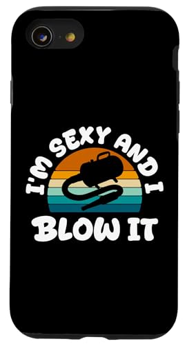 Im Sexy And I Blow It Dog Groomer Dog Salon Hülle für iPhone SE (2020) / 7 / 8 von Hundefriseur Desing Hundesalon