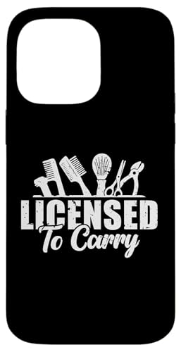 Licensed To Carry Dog Groomer Dog Salon Hülle für iPhone 14 Pro Max Licensed To Carry Dog Groomer Dog Salon Hülle für iPhone 14 Pro Max von Hundefriseur Desing Hundesalon