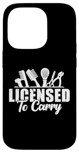 Licensed To Carry Dog Groomer Dog Salon Hülle für iPhone 14 Pro Licensed To Carry Dog Groomer Dog Salon Hülle für iPhone 14 Pro von Hundefriseur Desing Hundesalon