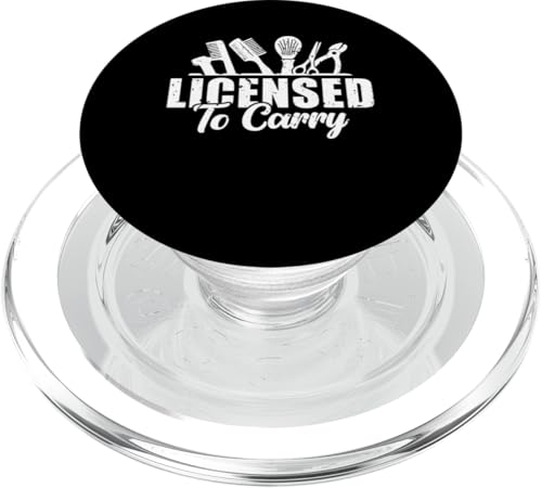 Licensed To Carry Dog Groomer Dog Salon PopSockets PopGrip für MagSafe Licensed To Carry Dog Groomer Dog Salon PopSockets PopGrip für MagSafe von Hundefriseur Desing Hundesalon
