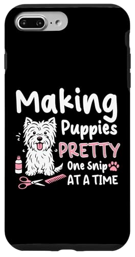Making Puppies Pretty Dog Groomer Dog Salon Hülle für iPhone 7 Plus/8 Plus Making Puppies Pretty Dog Groomer Dog Salon Hülle für iPhone 7 Plus/8 Plus von Hundefriseur Desing Hundesalon