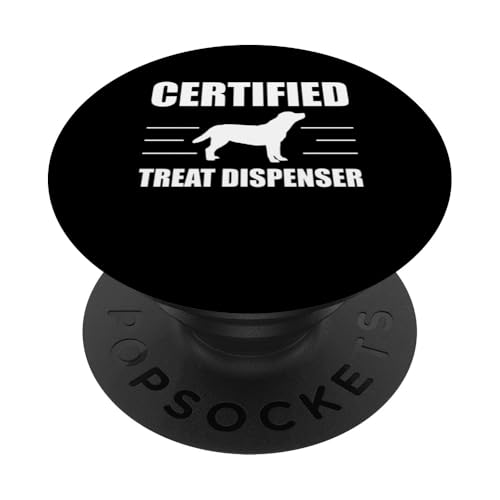 Certified Treat Dispenser Dog Trainer Dog School PopSockets Klebender PopGrip Certified Treat Dispenser Dog Trainer Dog School PopSockets Klebender PopGrip von Hundetrainer Hundeschule Design Idee