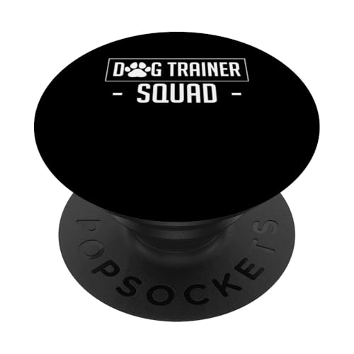 Dog Trainer Squad Dog School PopSockets Klebender PopGrip Dog Trainer Squad Dog School PopSockets Klebender PopGrip von Hundetrainer Hundeschule Design Idee