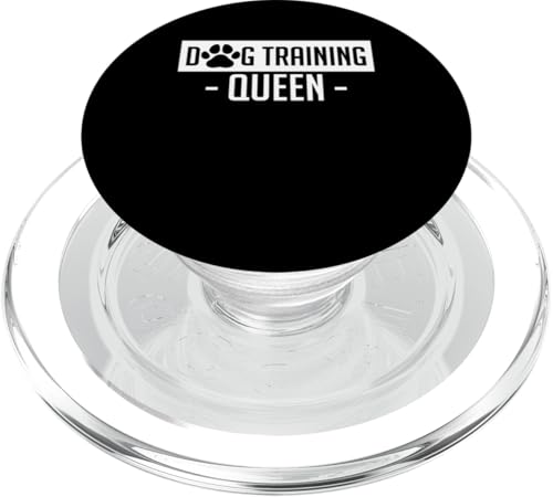 Dog Training Queen Dog Trainer Dog School PopSockets PopGrip für MagSafe Dog Training Queen Dog Trainer Dog School PopSockets PopGrip für MagSafe von Hundetrainer Hundeschule Design Idee