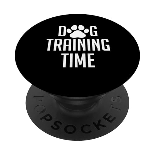 Dog Training Time Dog Trainer Dog School PopSockets Klebender PopGrip Dog Training Time Dog Trainer Dog School PopSockets Klebender PopGrip von Hundetrainer Hundeschule Design Idee