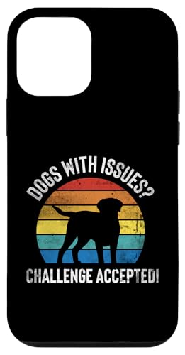 Dogs With Issues? Challenge Accepted! Dog Trainer Hülle für iPhone 12 mini Dogs With Issues? Challenge Accepted! Dog Trainer Hülle für iPhone 12 mini von Hundetrainer Hundeschule Design Idee