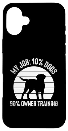 My Job 10% Dogs 90% Owner Training Dog Trainer Hülle für iPhone 16 Plus My Job 10% Dogs 90% Owner Training Dog Trainer Hülle für iPhone 16 Plus von Hundetrainer Hundeschule Design Idee