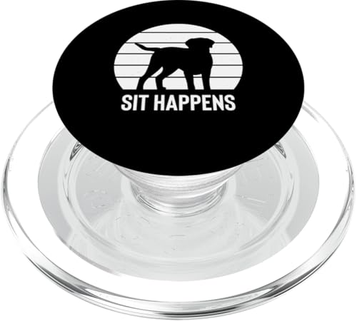 Sit Happens Dog Trainer Dog School PopSockets PopGrip für MagSafe Sit Happens Dog Trainer Dog School PopSockets PopGrip für MagSafe von Hundetrainer Hundeschule Design Idee