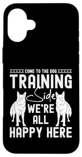 Come To The Dog Training Side Dog Trainer Dog School Hülle für iPhone 16 Plus Come To The Dog Training Side Dog Trainer Dog School Hülle für iPhone 16 Plus von Hundetrainer Hundeschule Designs Idee
