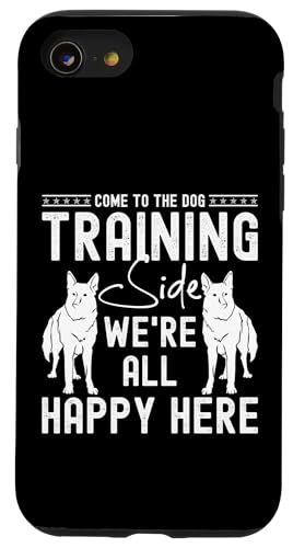 Come To The Dog Training Side Dog Trainer Dog School Hülle für iPhone SE (2020) / 7 / 8 von Hundetrainer Hundeschule Designs Idee