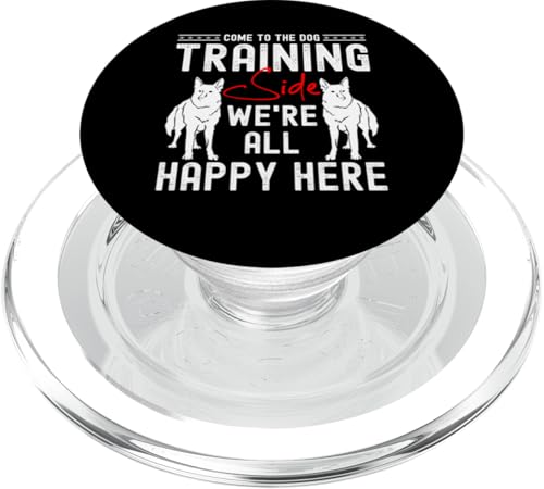 Come To The Dog Training Side Dog Trainer Dog School PopSockets PopGrip für MagSafe Come To The Dog Training Side Dog Trainer Dog School PopSockets PopGrip für MagSafe von Hundetrainer Hundeschule Designs Idee
