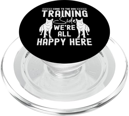 Come To The Dog Training Side Dog Trainer Dog School PopSockets PopGrip für MagSafe Come To The Dog Training Side Dog Trainer Dog School PopSockets PopGrip für MagSafe von Hundetrainer Hundeschule Designs Idee