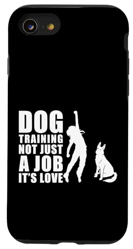 Dog Training Not Just A Job Its Love Hülle für iPhone SE (2020) / 7 / 8 von Hundetrainer Hundeschule Designs Idee