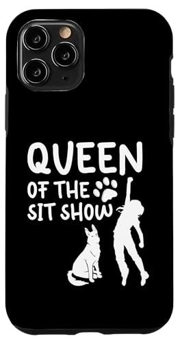 Queen Of The Sit Show Dog Trainer Dog School Hülle für iPhone 11 Pro Queen Of The Sit Show Dog Trainer Dog School Hülle für iPhone 11 Pro von Hundetrainer Hundeschule Designs Idee
