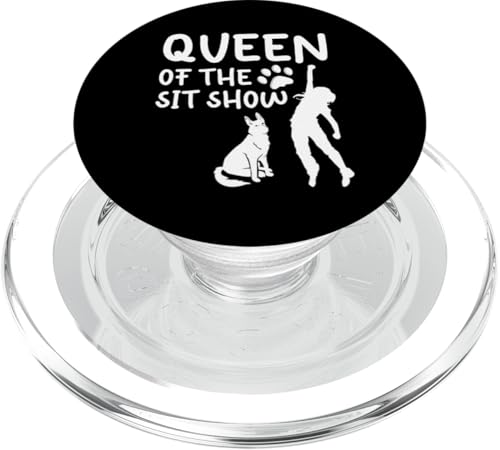 Queen Of The Sit Show Dog Trainer Dog School PopSockets PopGrip für MagSafe Queen Of The Sit Show Dog Trainer Dog School PopSockets PopGrip für MagSafe von Hundetrainer Hundeschule Designs Idee