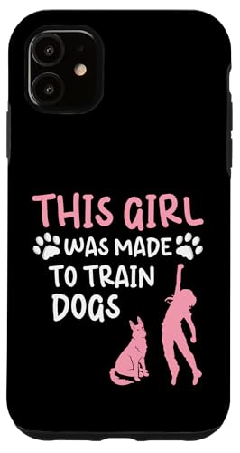 This Girl Was Made To Train Dogs Dog Trainer Dog School Hülle für iPhone 11 This Girl Was Made To Train Dogs Dog Trainer Dog School Hülle für iPhone 11 von Hundetrainer Hundeschule Designs Idee