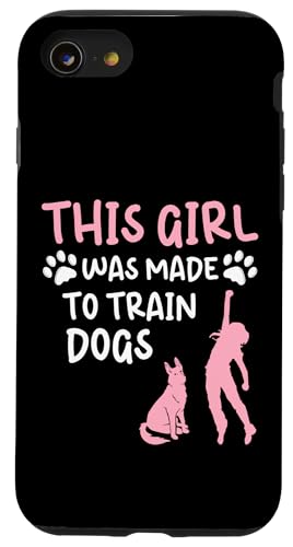 This Girl Was Made To Train Dogs Dog Trainer Dog School Hülle für iPhone SE (2020) / 7 / 8 von Hundetrainer Hundeschule Designs Idee