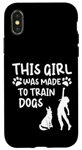 This Girl Was Made To Train Dogs Dog Trainer Dog School Hülle für iPhone X/XS This Girl Was Made To Train Dogs Dog Trainer Dog School Hülle für iPhone X/XS von Hundetrainer Hundeschule Designs Idee