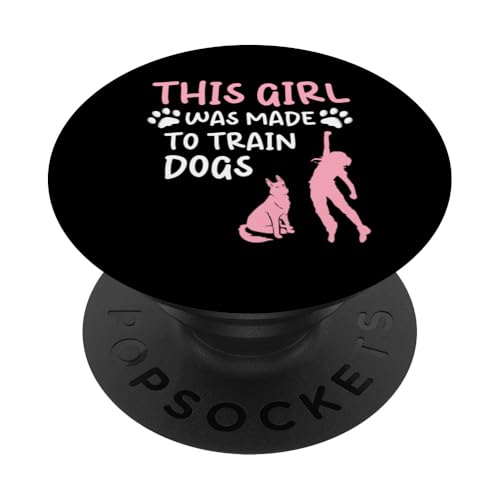 This Girl Was Made To Train Dogs Dog Trainer Dog School PopSockets Klebender PopGrip This Girl Was Made To Train Dogs Dog Trainer Dog School PopSockets Klebender PopGrip von Hundetrainer Hundeschule Designs Idee