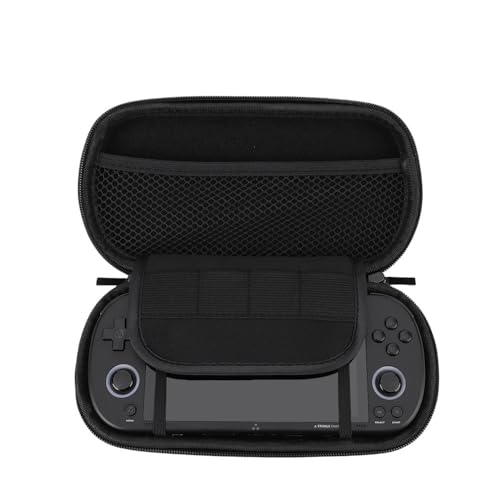 5inch Portable Hard Carrying Case für Trimui Smart Pro Handheld Game Console Schwarz Hard Travel Storage Bag Video Game Console Bag von Hundor