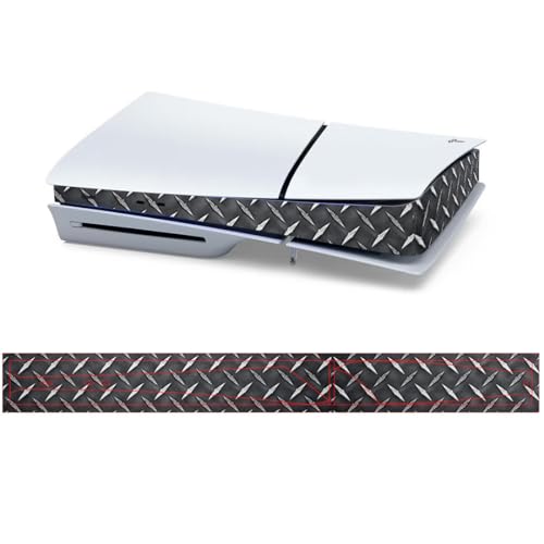 Für Sony PS5 slim Konsole Skin Cover Sticker Host Center Decals Konsole, Schutzplatte Shell für PS5 Konsole Center Strip Aufkleber (008) von Hundor