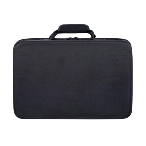 Hundor Tragetasche Aufbewahrungstasche für Playstation 5 Slim Spielkonsole Organizer Tasche Große Kapazität Schutzbox für PS5 Slim (Schwarz) von Hundor